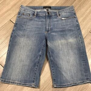 Banana Republic Medium Wash Bermuda Denim Shorts